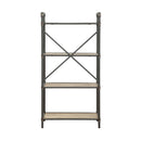 Itzel Oak Bookshelf - Ornate Home