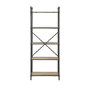 Itzel Oak Bookshelf - Ornate Home