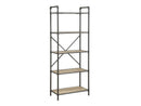 Itzel Oak Bookshelf - Ornate Home