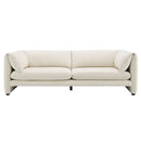 Jaeda Beige Linen Sofa - Ornate Home