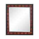 Jamonica Glossy Wood Grain Top/Gold Mirror - Ornate Home