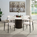 Jaramillo Beige & Black Side Chair (Set of 2) - Ornate Home