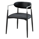 Jaramillo Black Arm Chair (Set-2) - Ornate Home