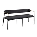 Jaramillo Black Bench - Ornate Home