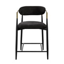 Jaramillo Black Counter Heıght Chair - Ornate Home