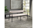 Jaramillo White Bench - Ornate Home