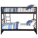 Jason Espresso Twin Xl/Queen Bunk Bed W/Storage - Ornate Home