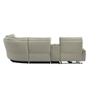 Jayke Light Gray Power Motion Sectional Sofa - Ornate Home