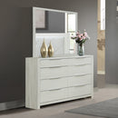 Jehoram Beige Mirror - Ornate Home