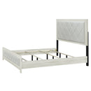 Jehoram Beige Queen Bed - Ornate Home
