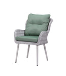 Jenneva Night Green/Gray 7PC Patio Dining Set - Ornate Home