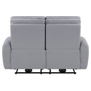 Jeromie Gray Power Motion Loveseat - Ornate Home