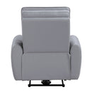 Jeromie Gray Power Motion Recliner - Ornate Home