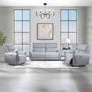 Jeromie Gray Power Motion Sofa - Ornate Home