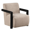 Jetta Latte/Black Accent Chair - Ornate Home