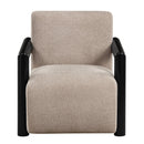 Jetta Latte/Black Accent Chair - Ornate Home