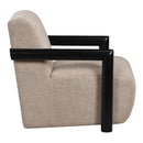 Jetta Latte/Black Accent Chair - Ornate Home