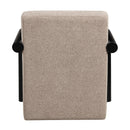 Jetta Latte/Black Accent Chair - Ornate Home