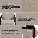 Jetta Latte/Black Accent Chair - Ornate Home