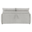 Jinn Beige Sofa w/Sleeper - Ornate Home