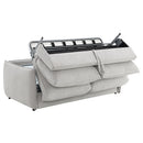 Jinn Beige Sofa w/Sleeper - Ornate Home