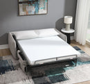 Jinn Beige Sofa w/Sleeper - Ornate Home