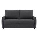 Jinn Elite Charcoal Sofa w/ Queen-size Sleeper - Ornate Home
