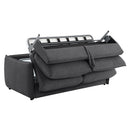Jinn Elite Charcoal Sofa w/ Queen-size Sleeper - Ornate Home