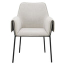Jirina Beige Arm Chair (Set of 2) - Ornate Home