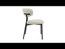 Jirina Beige/Black Arm Chair (Set of 2) - Ornate Home