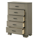 Joanna Weathered Gray Chest - Ornate Home
