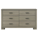 Joanna Weathered Gray Dresser - Ornate Home