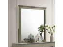 Joanna Weathered Gray Mirror - Ornate Home