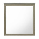 Joanna Weathered Gray Mirror - Ornate Home