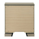 Joanna Weathered Gray Nightstand - Ornate Home