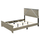Joanna Weathered Gray Queen Bed - Ornate Home