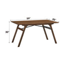 Kaela Walnut Dining Table - Ornate Home