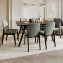 Kaela Walnut Dining Table - Ornate Home