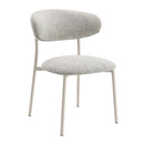 Kalam Gray & Beige Side Chair (Set of 2) - Ornate Home