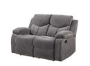 Kalen Gray Motion Loveseat - Ornate Home