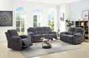 Kalen Gray Motion Loveseat - Ornate Home