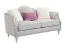 Kasa Champagne Loveseat - Ornate Home