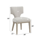 Kasa Champagne Side Chair (Set Of 2) - Ornate Home