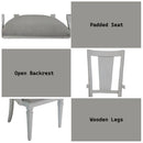 Katia Gray Arm Chair (Set Of 2) - Ornate Home