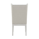 Katia Light Gray/Weathered White Hostess Chair (Set of 2) - Ornate Home