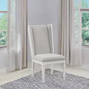 Katia Light Gray/Weathered White Hostess Chair (Set of 2) - Ornate Home