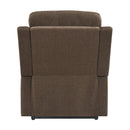 Kayla Chocolate Power Recliner w/Lift & Heating & Massage - Ornate Home