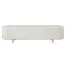 Keely White High Gloss TV Stand - Ornate Home