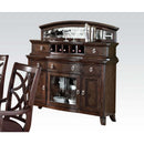 Keenan Dark Walnut Server - Ornate Home