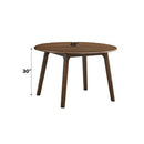 Keiki Walnut Round Dining Table - Ornate Home